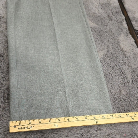 Sydney wide-leg Cropped Ankle Grey pant in four-season stretch Size 8 - Picture 10 of 13